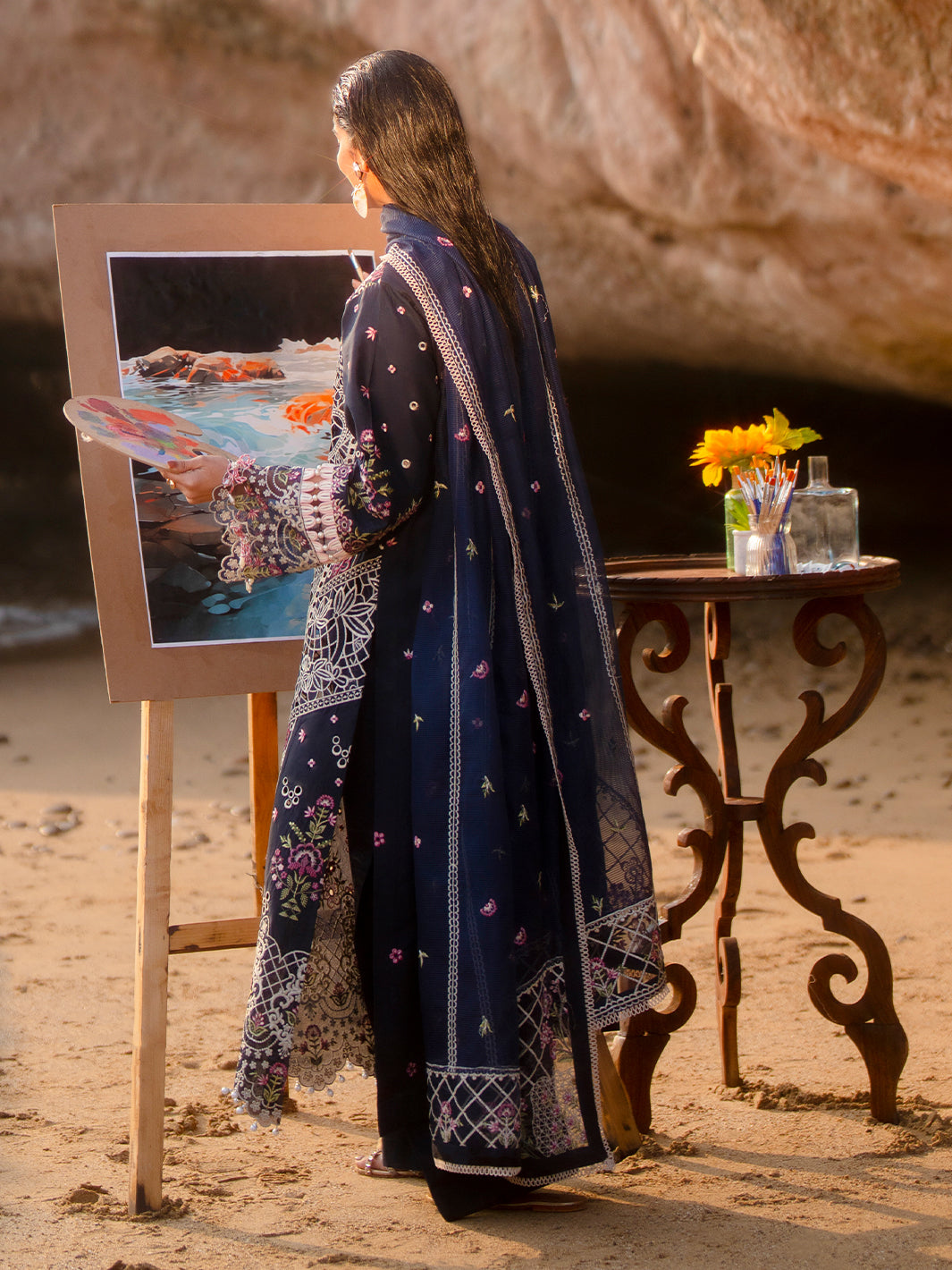 Mahnur | Sirena Luxury Lawn 25 | Derya - House Of Anaya