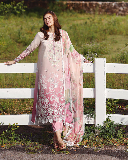 Mushq | Solace | Ombre Chikankari | Dew Drift