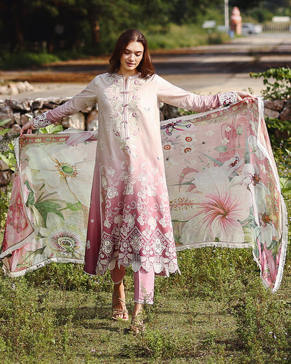 Mushq | Solace | Ombre Chikankari | Dew Drift