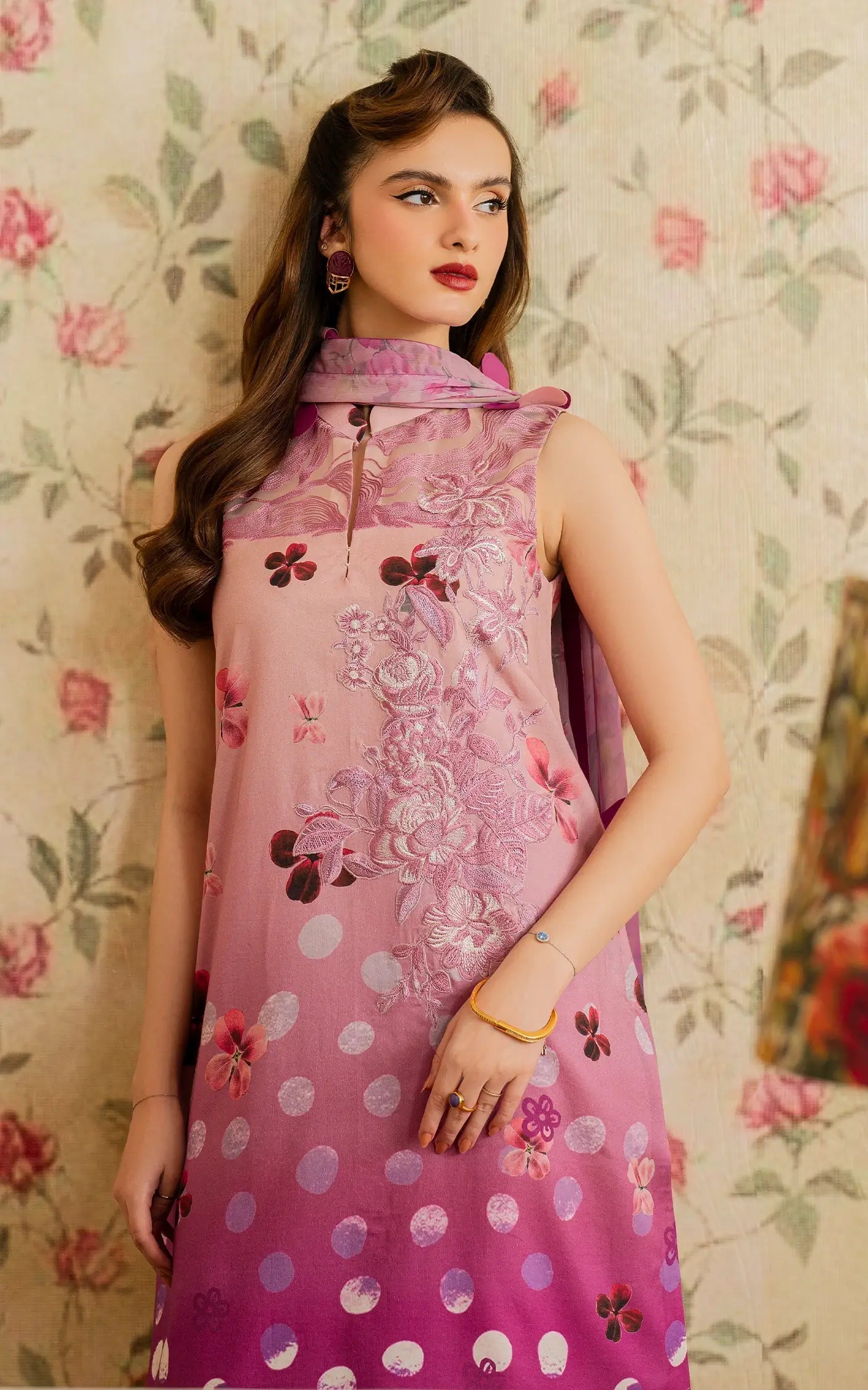 Asifa and Nabeel | Meraki Vintage 25 | Dosti (MVL25-11) - House Of Anaya