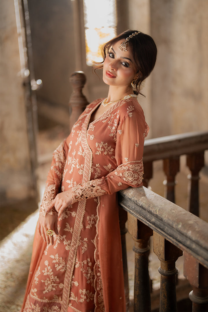 Azure | Ensembles Embroidered Formals | Dusky Bloom - House Of Anaya