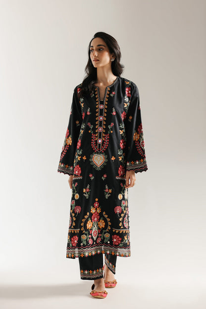Ethnic | Rozana Collection 25 | Embroidered Dress 16A