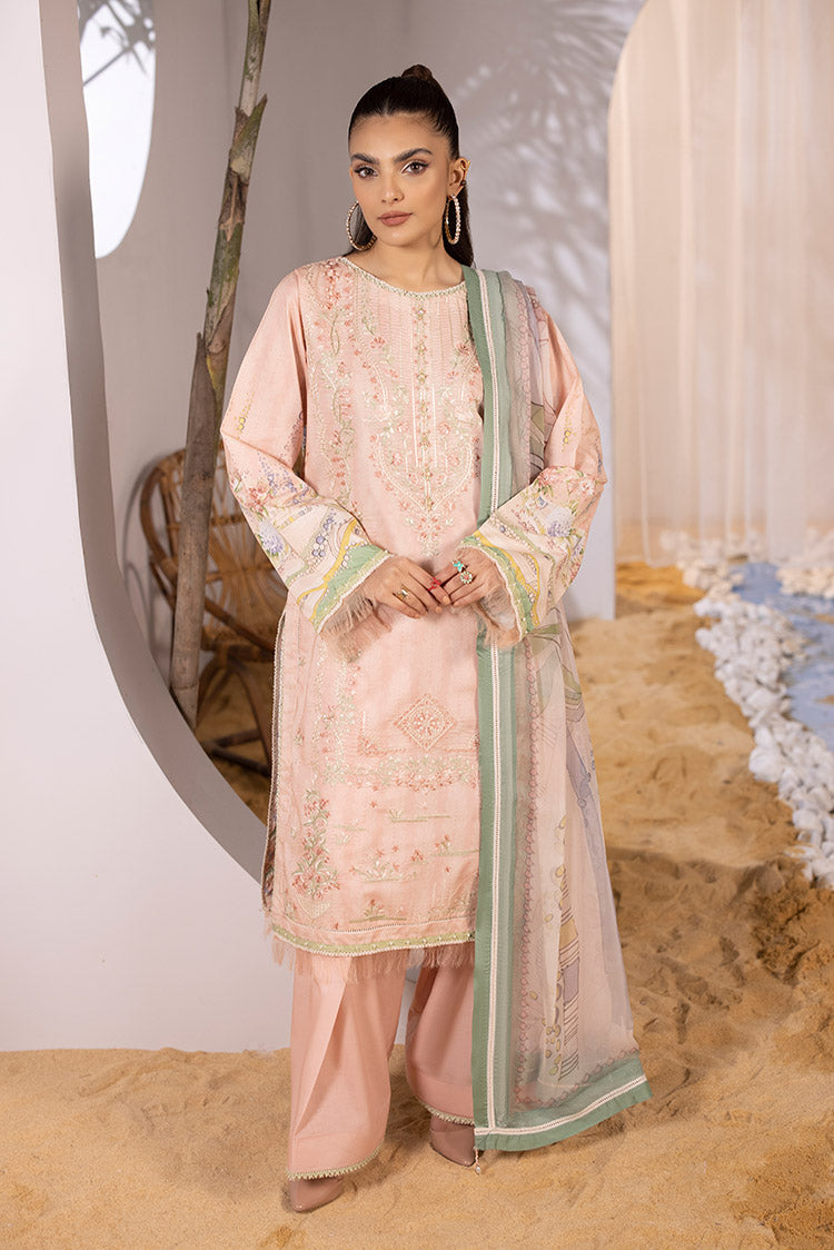Ellena | Luxury Embroidered Collection| P-01 - House Of Anaya