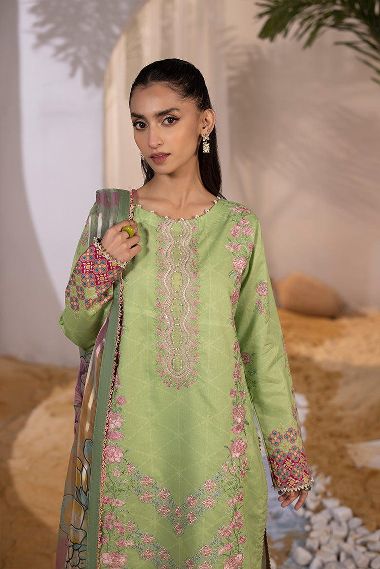 Ellena | Luxury Embroidered Collection| P-03 - House Of Anaya
