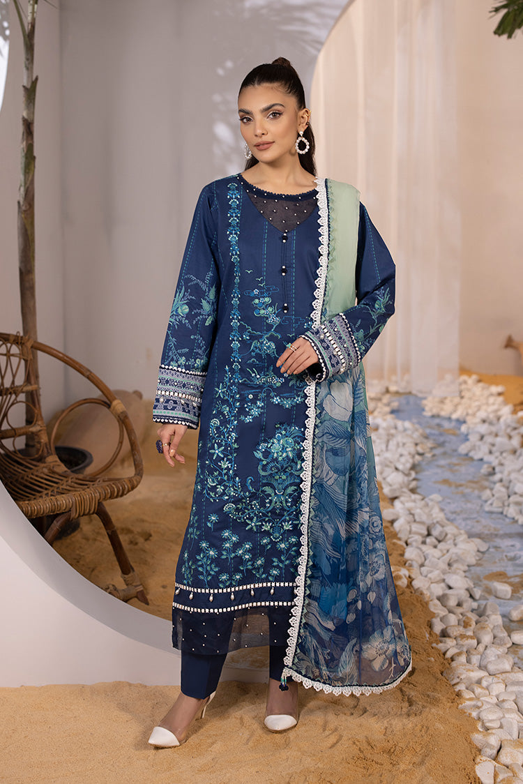 Ellena | Luxury Embroidered Collection| P-06 - House Of Anaya