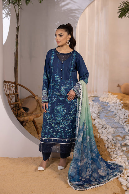 Ellena | Luxury Embroidered Collection| P-06 - House Of Anaya