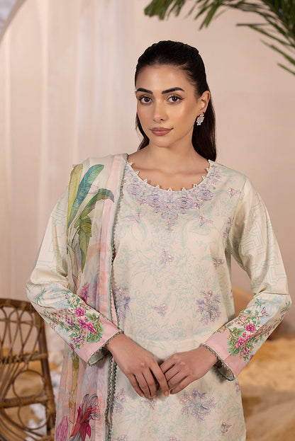 Ellena | Luxury Embroidered Collection| P-07 - House Of Anaya