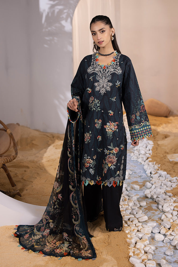 Ellena | Luxury Embroidered Collection| P-09 - House Of Anaya