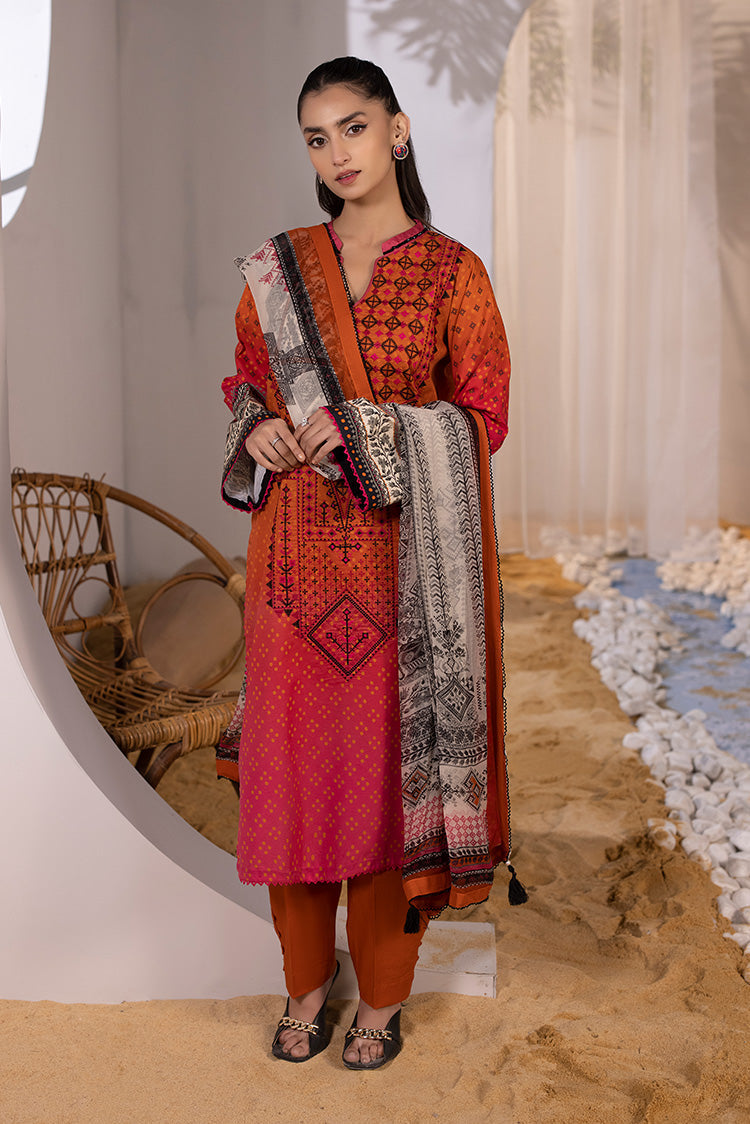 Ellena | Luxury Embroidered Collection| P-10 - House Of Anaya
