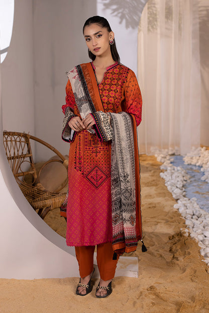 Ellena | Luxury Embroidered Collection| P-10 - House Of Anaya