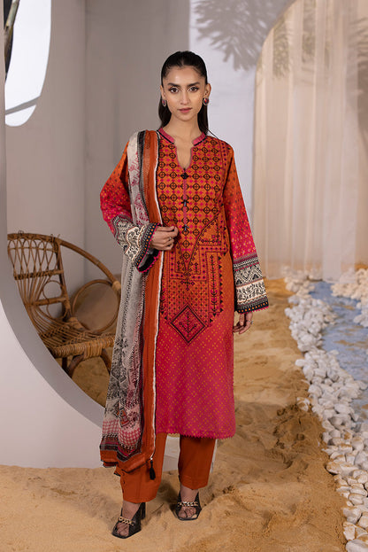 Ellena | Luxury Embroidered Collection| P-10 - House Of Anaya