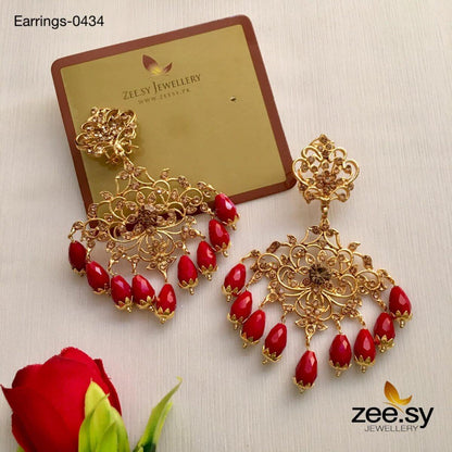 Sunflower Earrings-0434 - Libasekhas