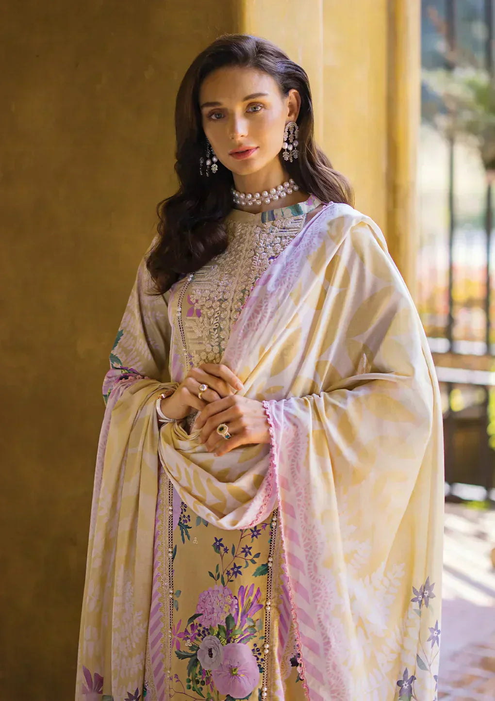 Elaf Premium | Print Chikankari 24 | ECT-04A TWINKLE - House Of Anaya