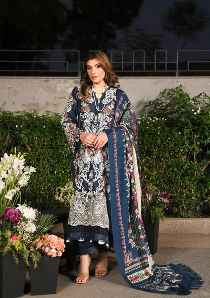 Elaf Premium | Winter Pashmina Shawl Collection | EPW-6B Moonlit Promises - House Of Anaya