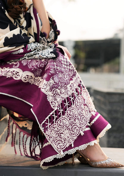 Elaf Premium | Winter Pashmina Shawl Collection | EPW-1A Infinite Love - House Of Anaya