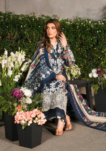 Elaf Premium | Winter Pashmina Shawl Collection | EPW-6B Moonlit Promises - House Of Anaya