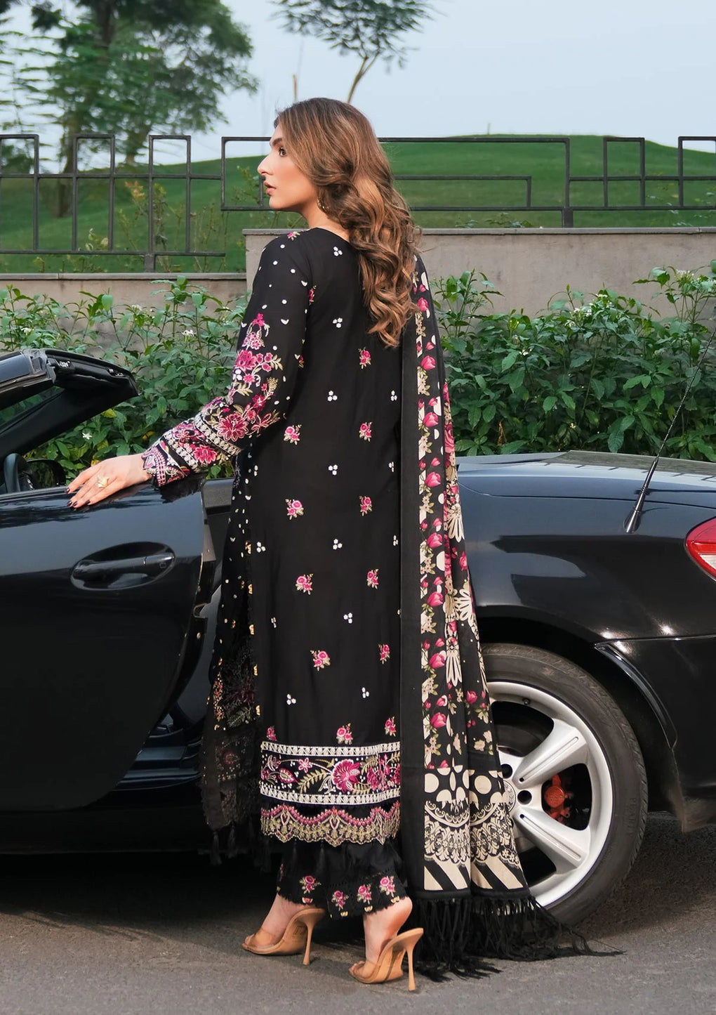 Elaf Premium | Winter Pashmina Shawl Collection | EPW-8B Boundless Dreams - House Of Anaya