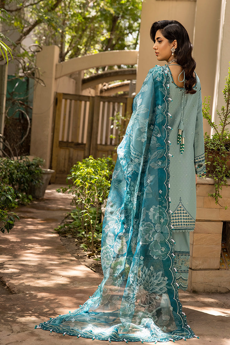 Ellena | Luxury Embroidered Collection | D25 - House Of Anaya