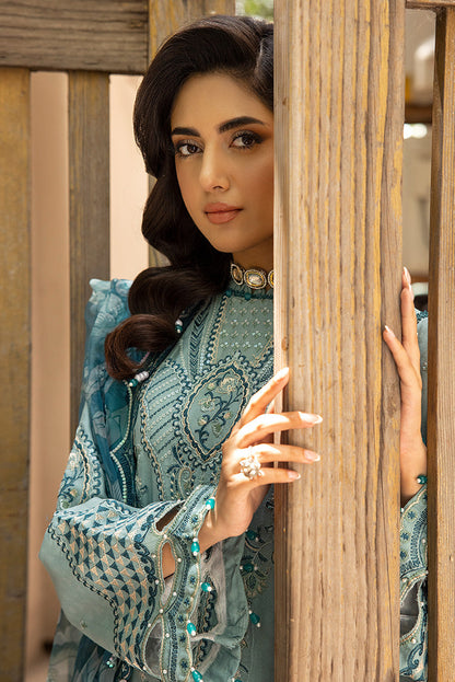 Ellena | Luxury Embroidered Collection | D25 - House Of Anaya