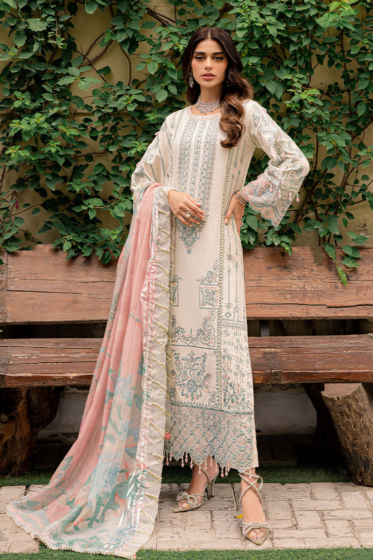 Ellena | Luxury Embroidered Collection | D27 - House Of Anaya