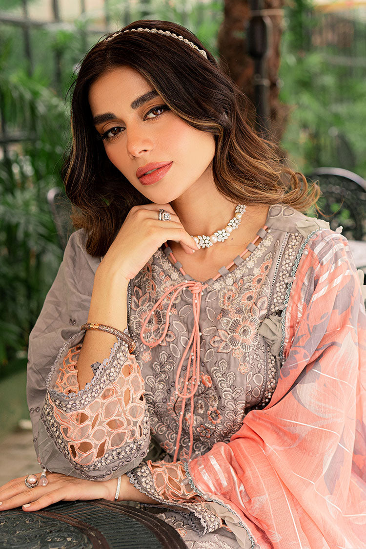 Ellena | Luxury Embroidered Collection | D10 - House Of Anaya