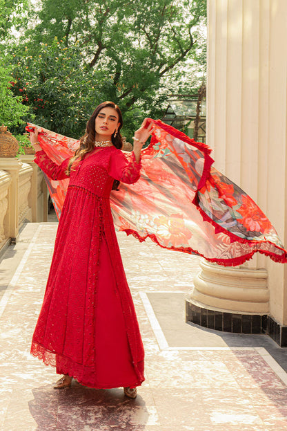 Ellena | Luxury Embroidered Collection | D20 - House Of Anaya
