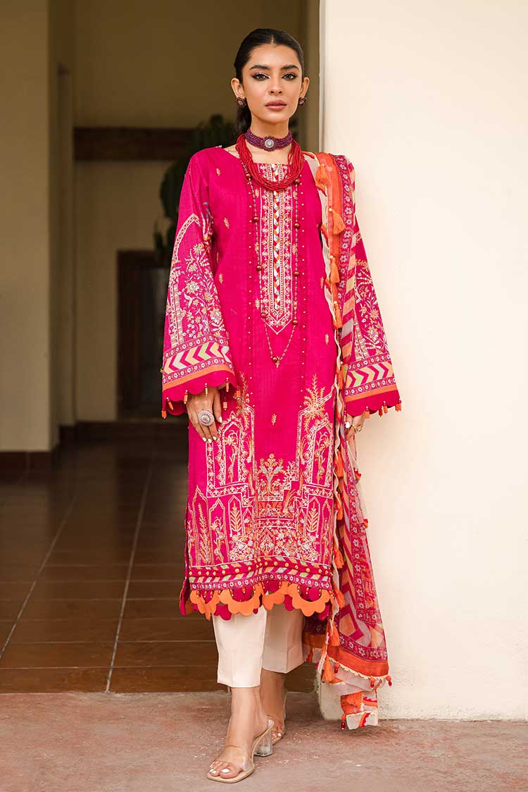 Ellena | Luxury Embroidered Collection | D06 - House Of Anaya
