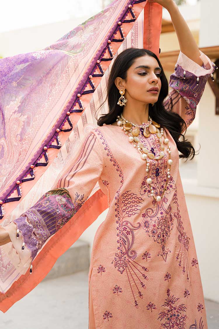 Ellena | Luxury Embroidered Collection | D16 - House Of Anaya
