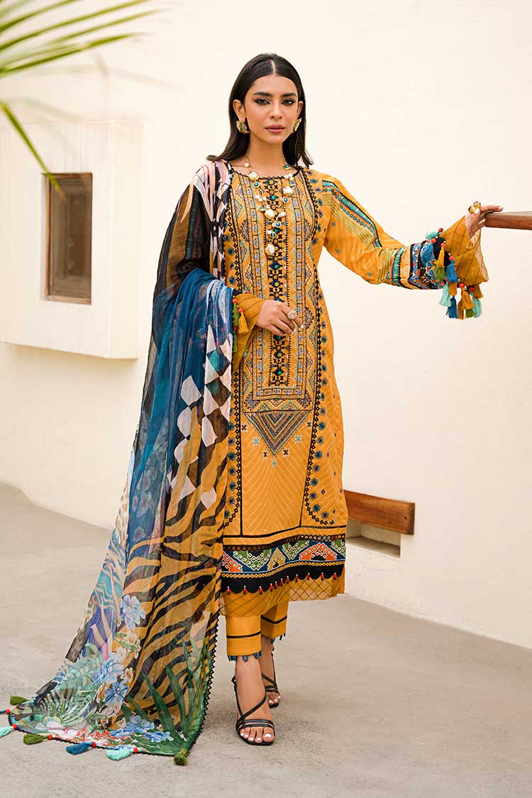 Ellena | Luxury Embroidered Collection | D14 - House Of Anaya