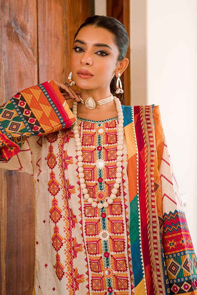 Ellena | Luxury Embroidered Collection | D08 - House Of Anaya