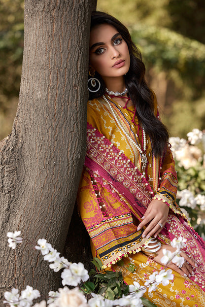 Ellena | Luxury Embroidered Collection | D15 - House Of Anaya