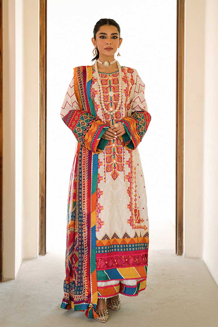 Ellena | Luxury Embroidered Collection | D08 - House Of Anaya