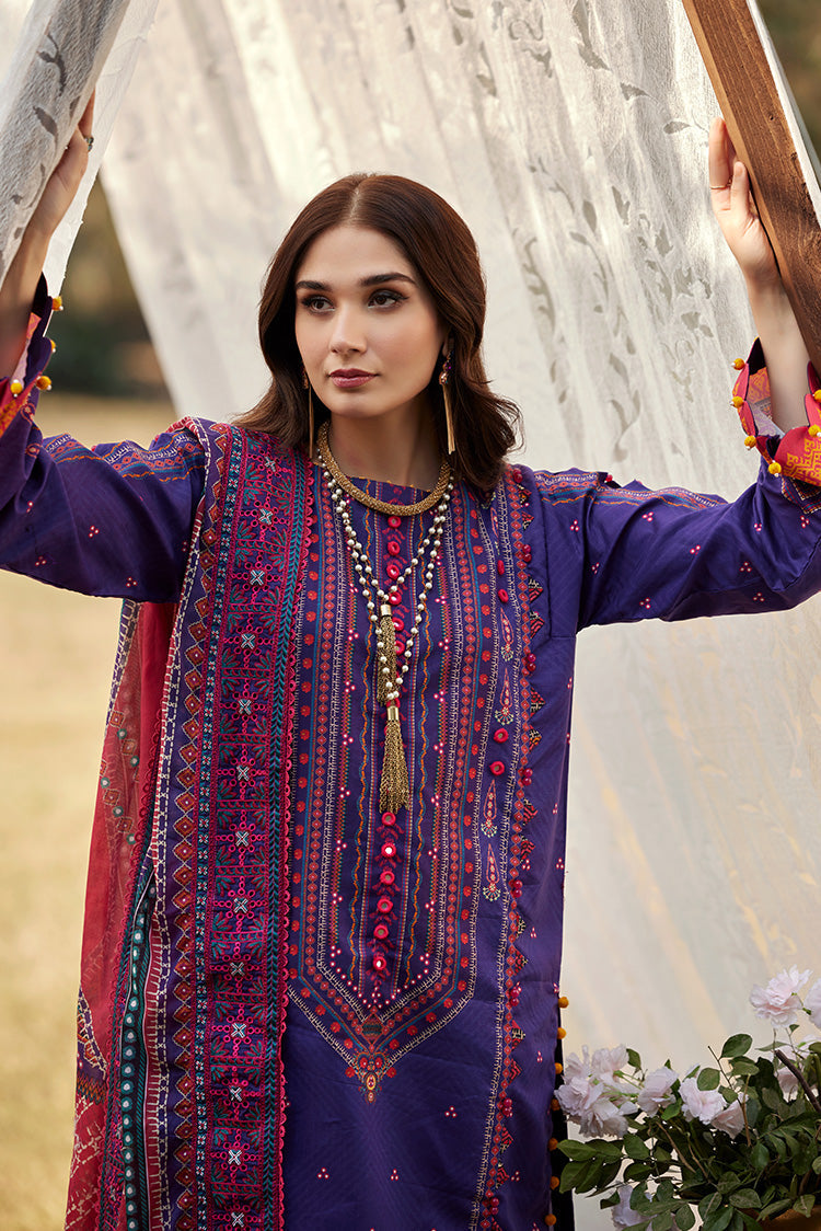 Ellena | Luxury Embroidered Collection | D02 - House Of Anaya