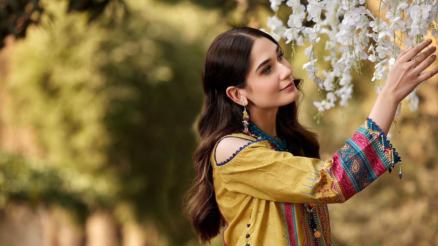 Ellena | Luxury Embroidered Collection | D05 - House Of Anaya