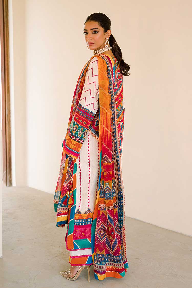 Ellena | Luxury Embroidered Collection | D08 - House Of Anaya