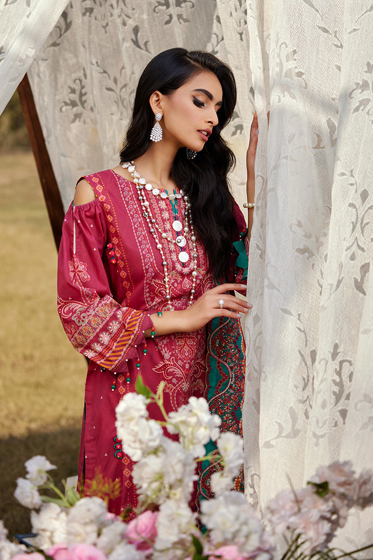 Ellena | Luxury Embroidered Collection | D04 - House Of Anaya