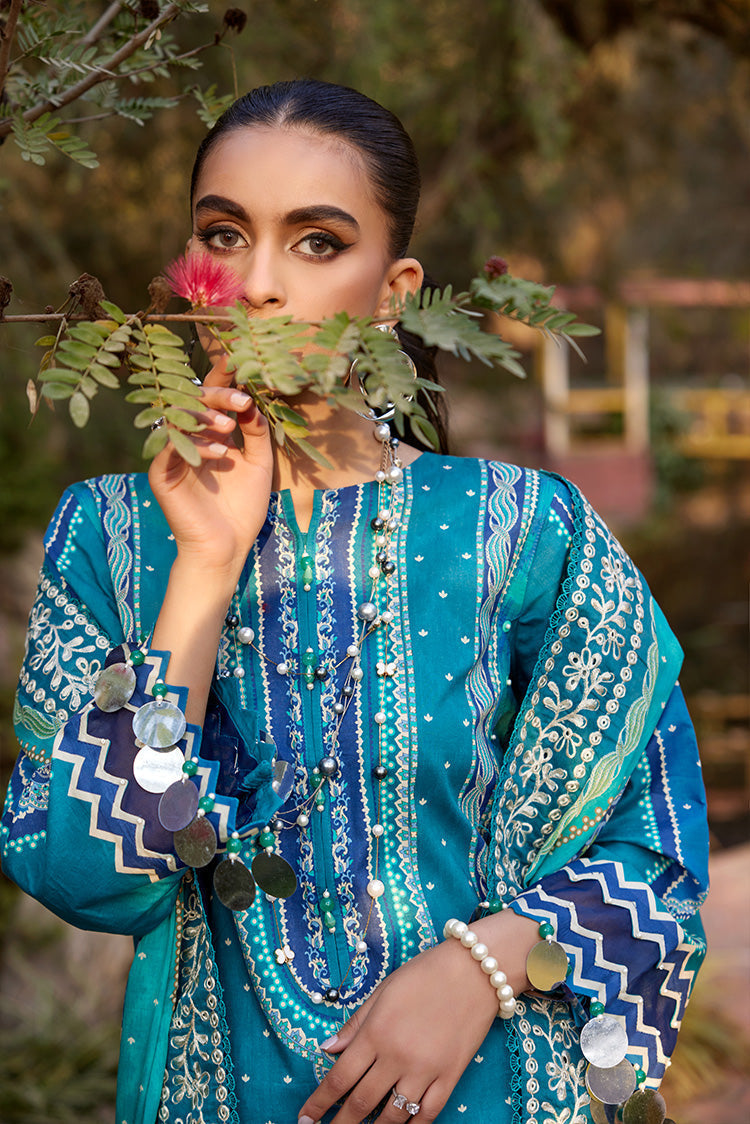 Ellena | Luxury Embroidered Collection | D07 - House Of Anaya