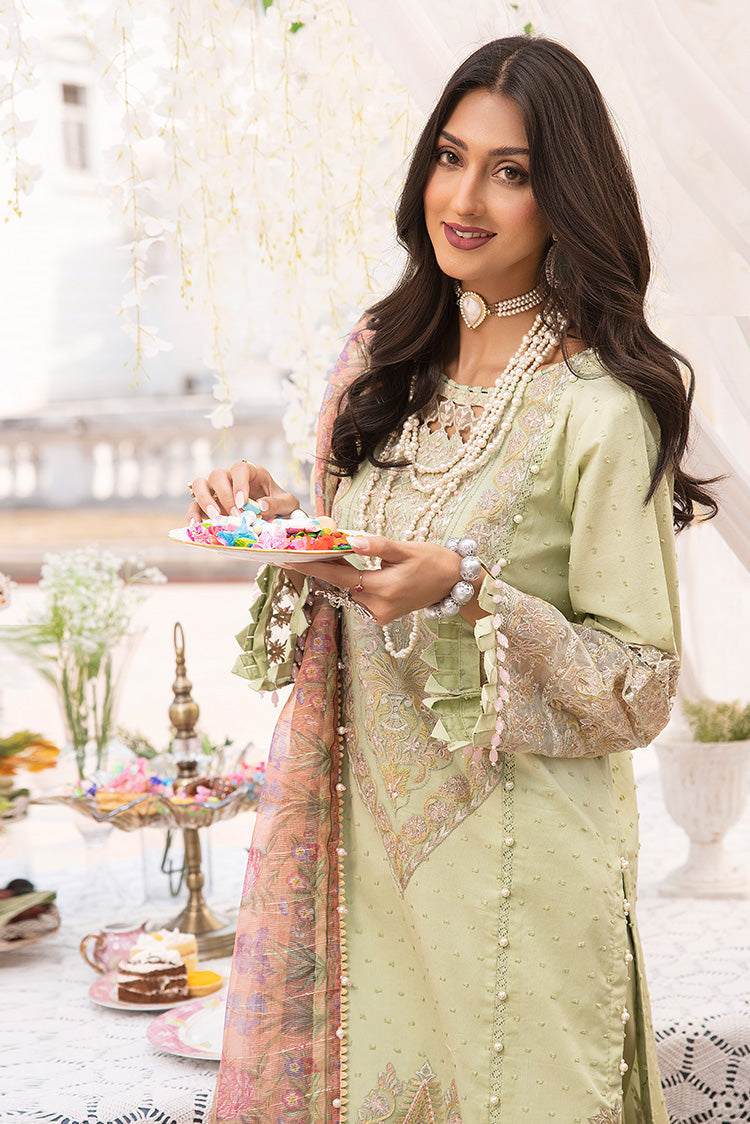Ellena | Luxury Embroidered Collection | D21 - House Of Anaya