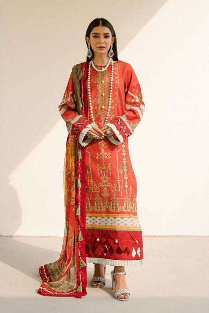 Ellena | Luxury Embroidered Collection | D18 - House Of Anaya