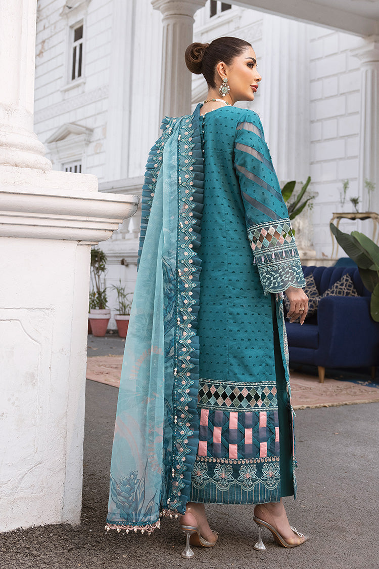 Ellena | Luxury Embroidered Collection | D19 - House Of Anaya