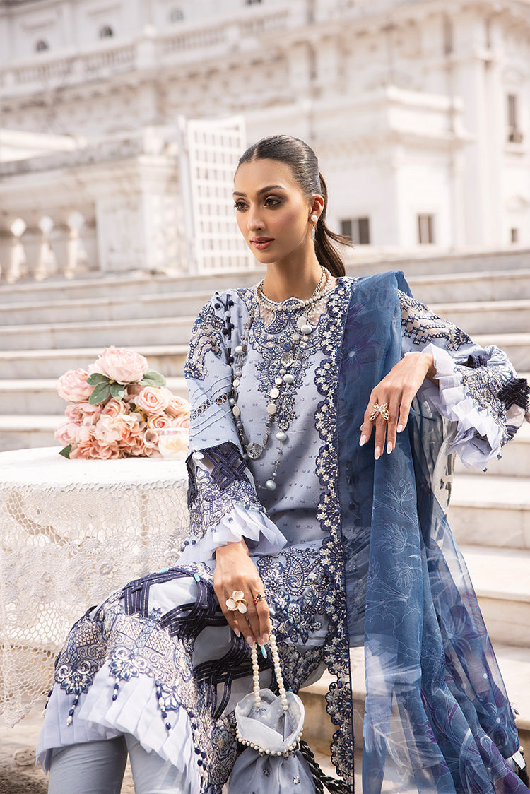Ellena | Luxury Embroidered Collection | D22 - House Of Anaya