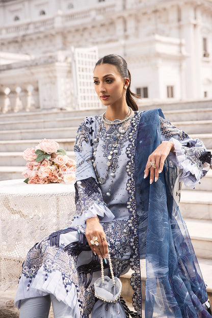 Ellena | Luxury Embroidered Collection | D22 - House Of Anaya