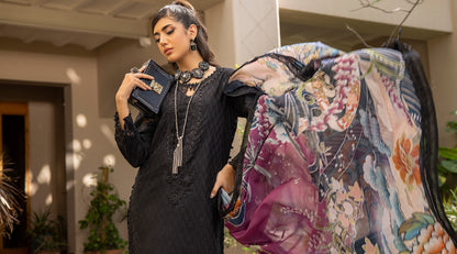 Ellena | Luxury Embroidered Collection | D11 - House Of Anaya