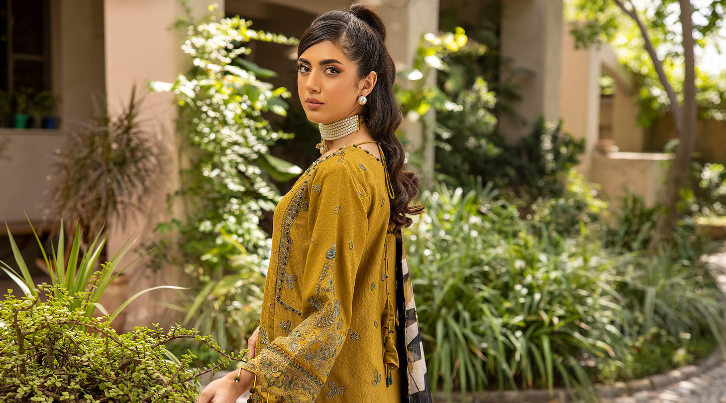 Ellena | Luxury Embroidered Collection | D17 - House Of Anaya