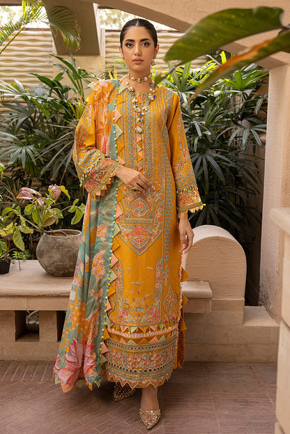 Ellena | Luxury Embroidered Collection | D01 - House Of Anaya