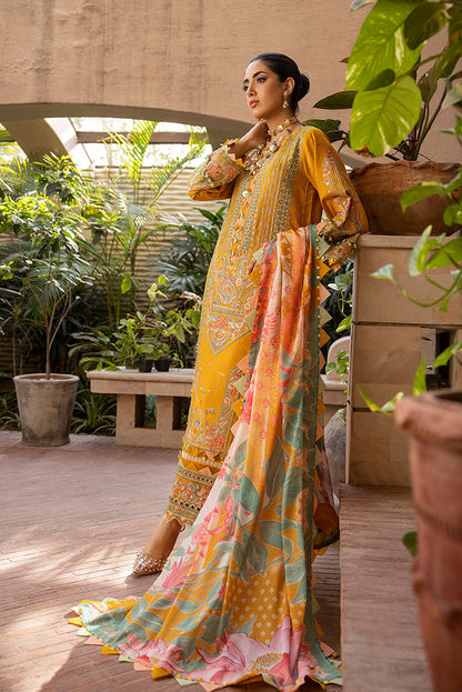 Ellena | Luxury Embroidered Collection | D01 - House Of Anaya