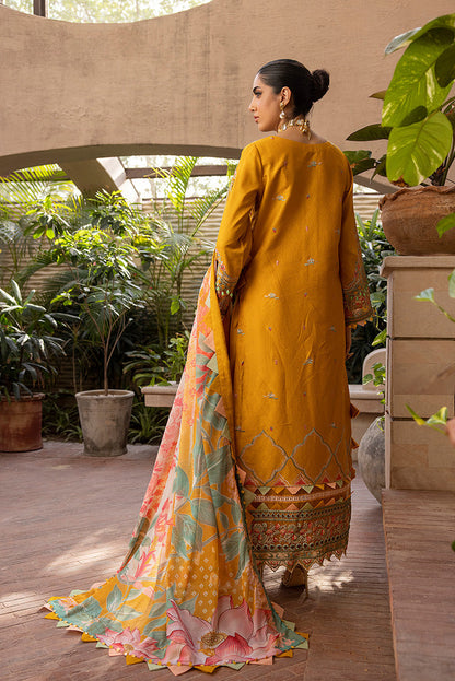 Ellena | Luxury Embroidered Collection | D01 - House Of Anaya