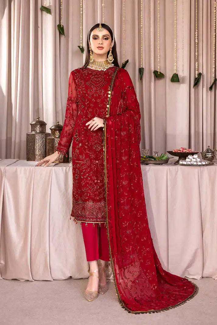 Emaan Adeel | Romansiyyah Luxury Formals 23 | RM-08 SARAFEEN - House Of Anaya