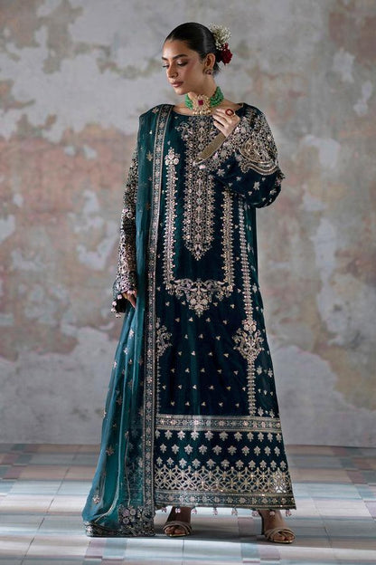 Emaan Adeel | Saanjh Velvet Collection 24 |  Meher