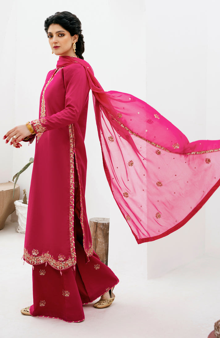 Emaan Adeel | Gul Mohr Eid Pret | DANEEN - House Of Anaya